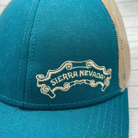 Sierra Nevada Brewing Company Green and Tan Trucker Hat Cap Rove Supply Co OSFM - Picture 2 of 8